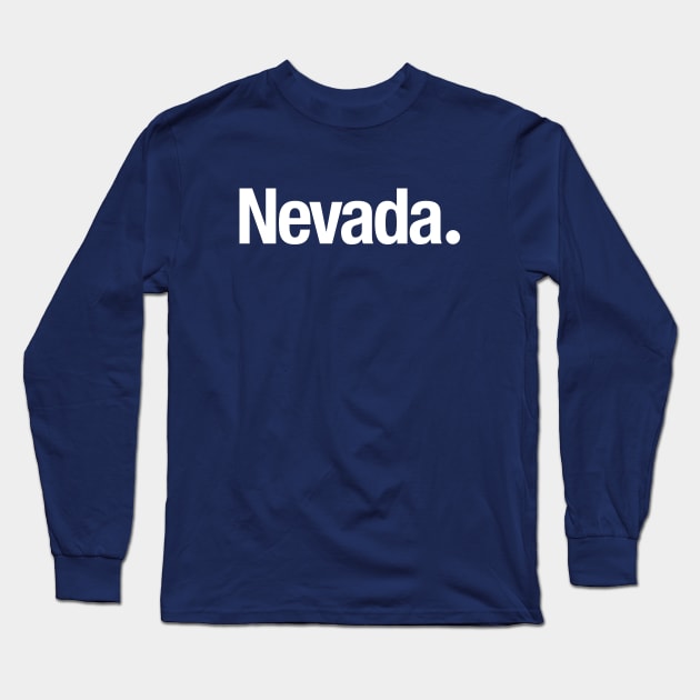 Nevada. Long Sleeve T-Shirt by TheAllGoodCompany